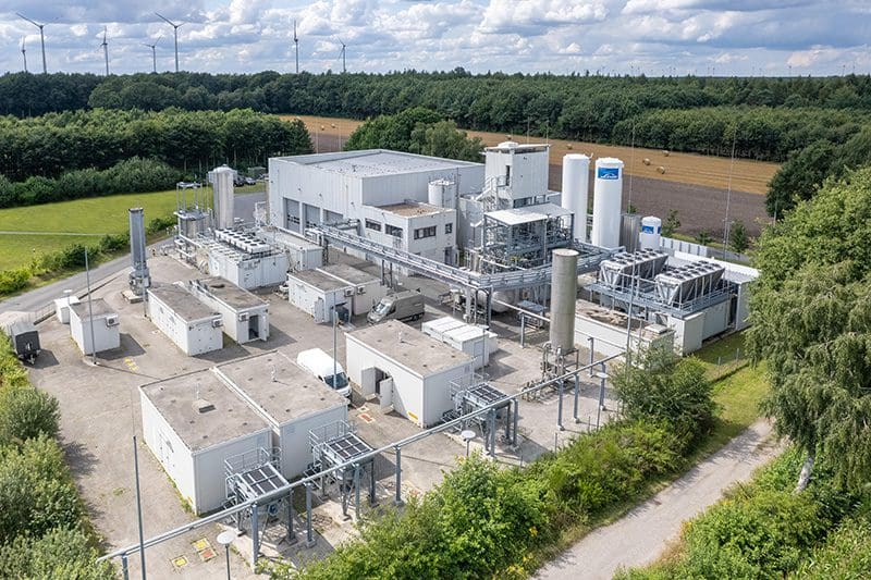 Kiwi AG’s power-to-gas plant in Werlte, Lower Saxony
