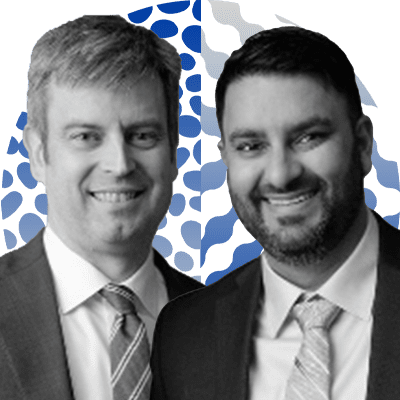 Brian Courtney, Chief Medical Officer, Co-founder; Aman Thind, CTO, Co-founder