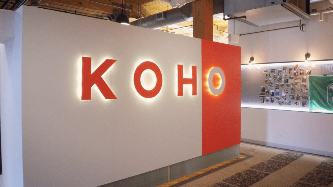 Inside KOHO's sunny and spacious headquarters in Liberty Village