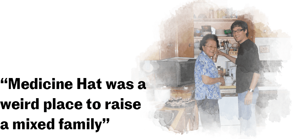 “Medicine Hat was a weird place to raise a mixed family”