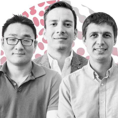 Ildar Shar, CEO; Vitaly Pecherskiy, COO; Yang Han, CTO